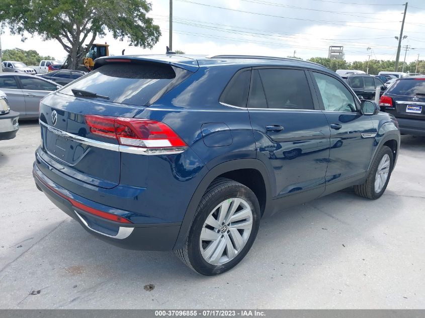 2021 VOLKSWAGEN ATLAS CROSS SPORT 3.6L V6 SE W/TECHNOLOGY - 1V2JE2CA1MC241123