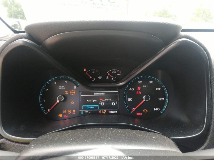 2016 CHEVROLET COLORADO 2WD LT - 1GCGSCE15G1299758