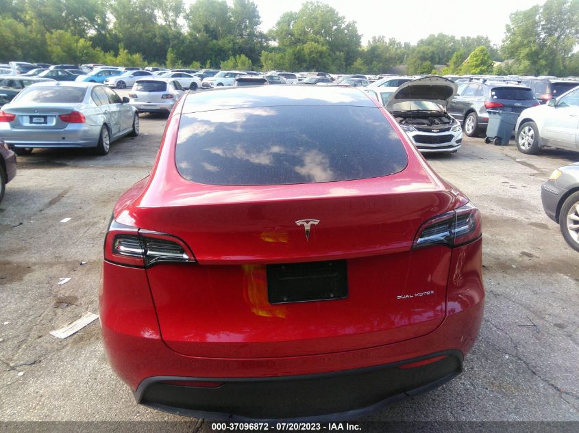 2023 TESLA MODEL Y LONG RANGE - 7SAYGDEE4PF594232