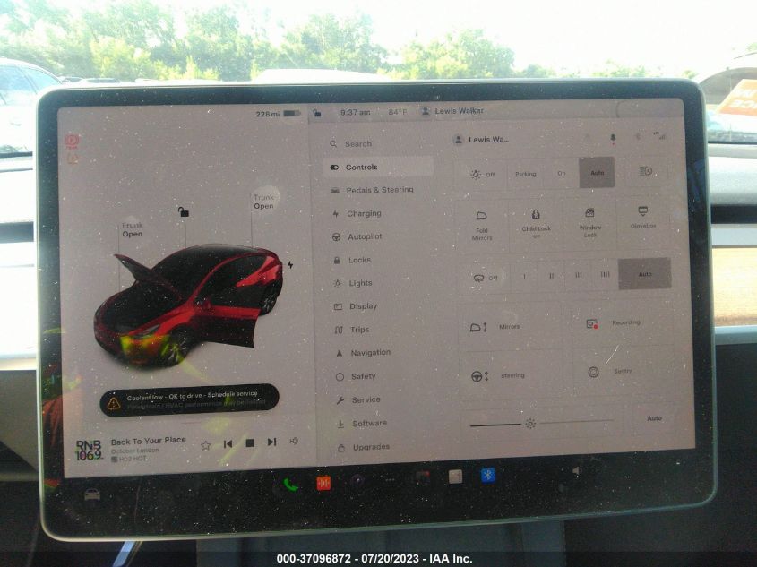 2023 TESLA MODEL Y LONG RANGE - 7SAYGDEE4PF594232