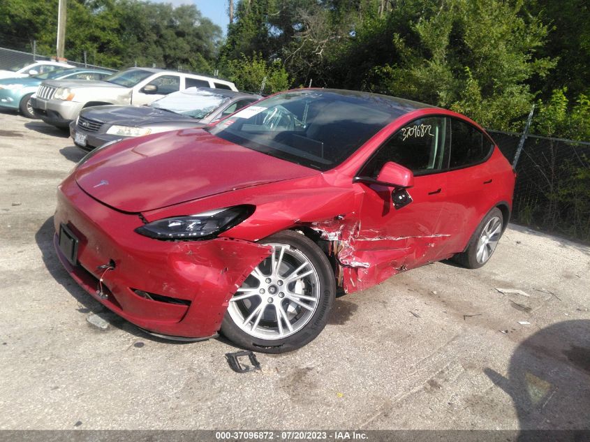 2023 TESLA MODEL Y LONG RANGE - 7SAYGDEE4PF594232