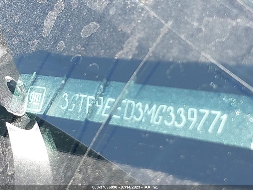 2021 GMC SIERRA 1500 AT4 - 3GTP9EED3MG339771