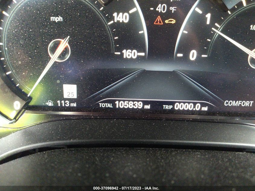 2018 BMW 5 SERIES 530I - WBAJA5C51JWA36767