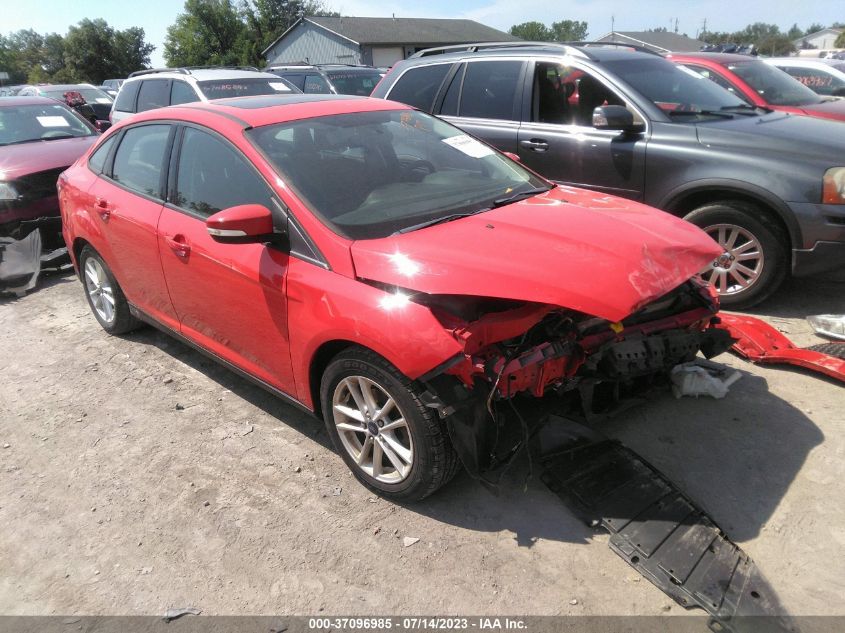 2016 FORD FOCUS SE - 1FADP3F24GL283508