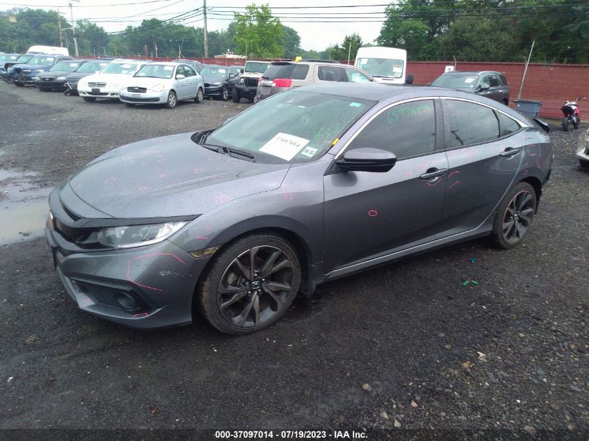 2020 HONDA CIVIC SEDAN SPORT - 2HGFC2F84LH590649