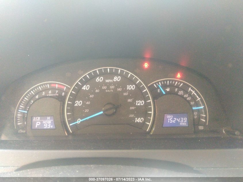 2014 TOYOTA CAMRY L/LE/XLE/SE/SE SPORT - 4T4BF1FK5ER434664