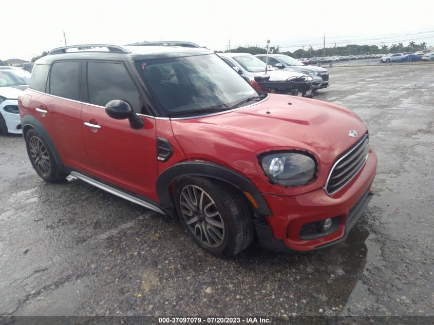 2017 MINI COUNTRYMAN COOPER - WMZYS7C34H3E07229