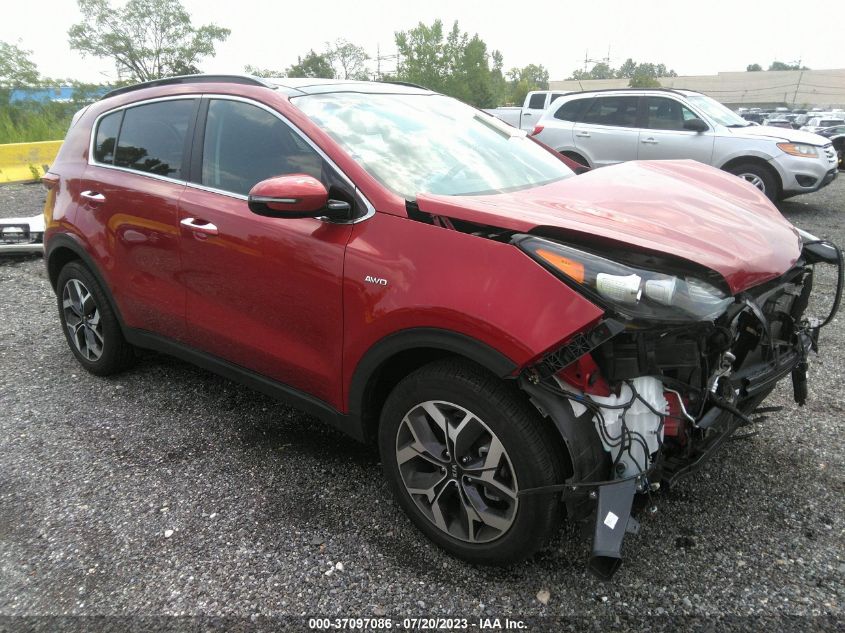 2022 KIA SPORTAGE EX - KNDPNCAC2N7958467