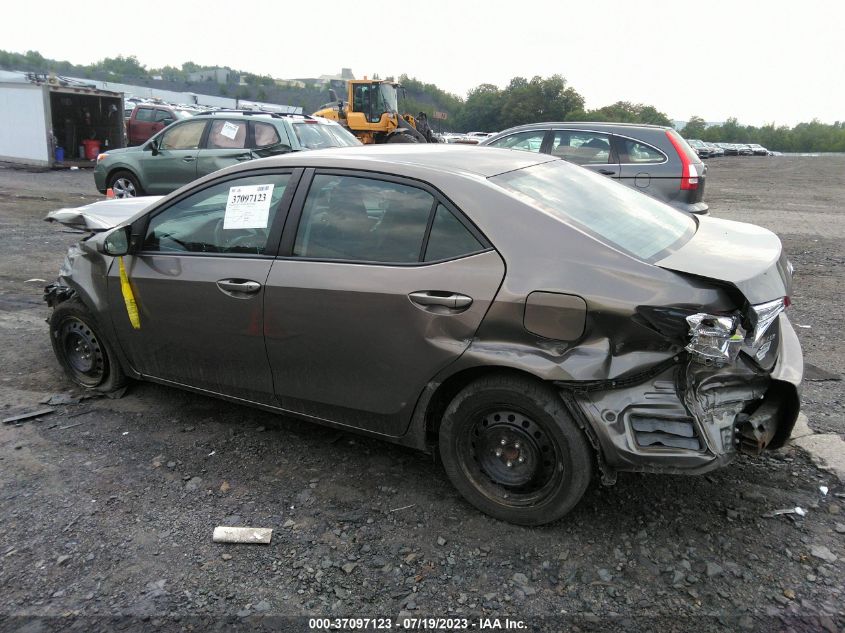 2017 TOYOTA COROLLA L/LE/XLE/SE - 2T1BURHE9HC884703