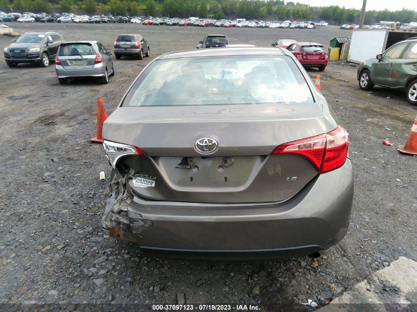 2017 TOYOTA COROLLA L/LE/XLE/SE - 2T1BURHE9HC884703