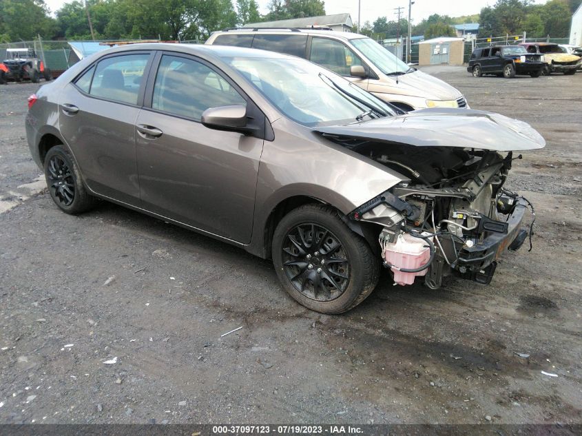 2017 TOYOTA COROLLA L/LE/XLE/SE - 2T1BURHE9HC884703