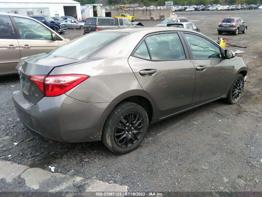 2017 TOYOTA COROLLA L/LE/XLE/SE - 2T1BURHE9HC884703