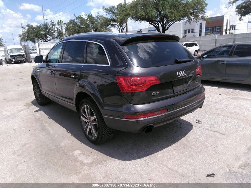 2015 AUDI Q7 3.0T PREMIUM PLUS - WA1LGAFE9FD003475