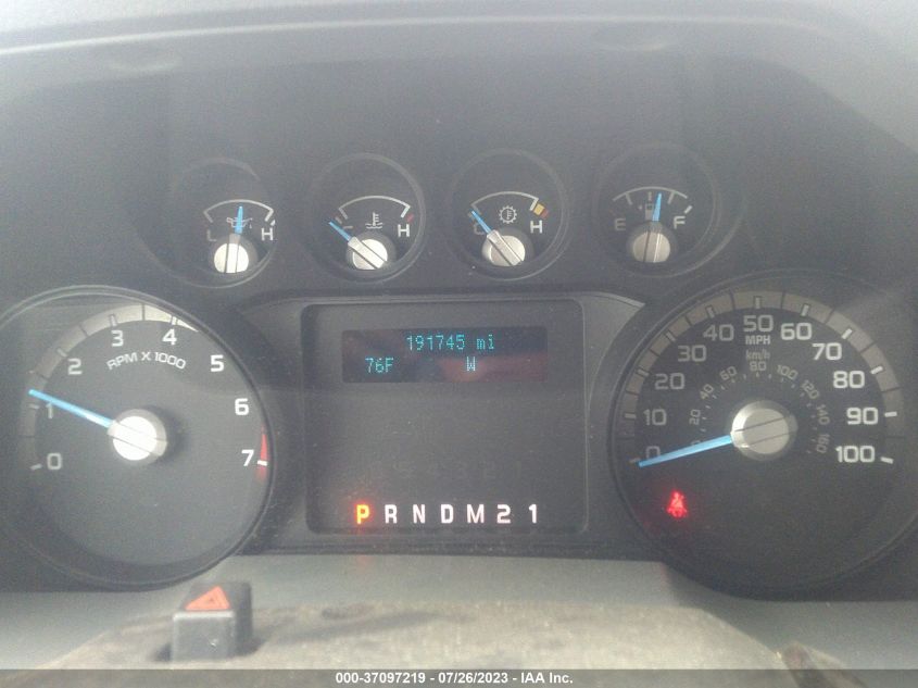 2013 FORD F-250 XLT - 1FT7X2B67DEA18351