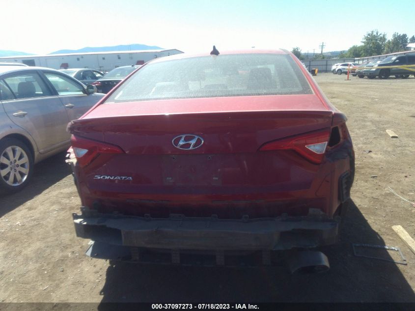 2017 HYUNDAI SONATA 2.4L - 5NPE24AF6HH530739