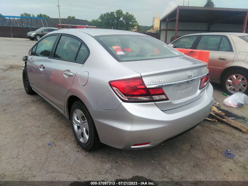 2015 HONDA CIVIC SEDAN LX - 19XFB2F53FE269984