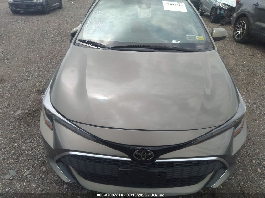 2019 TOYOTA COROLLA HATCHBACK SE/XSE JTNK4RBE0K3046418