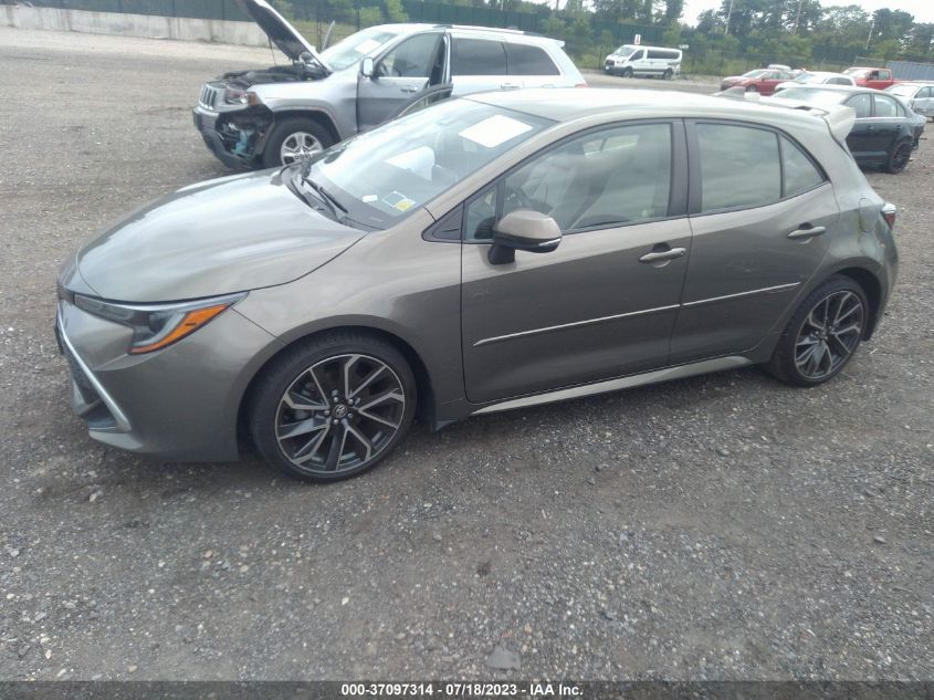 2019 TOYOTA COROLLA HATCHBACK SE/XSE JTNK4RBE0K3046418
