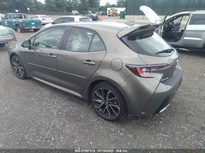 2019 TOYOTA COROLLA HATCHBACK SE/XSE JTNK4RBE0K3046418