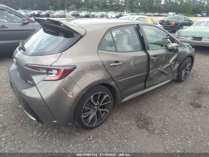 2019 TOYOTA COROLLA HATCHBACK SE/XSE JTNK4RBE0K3046418