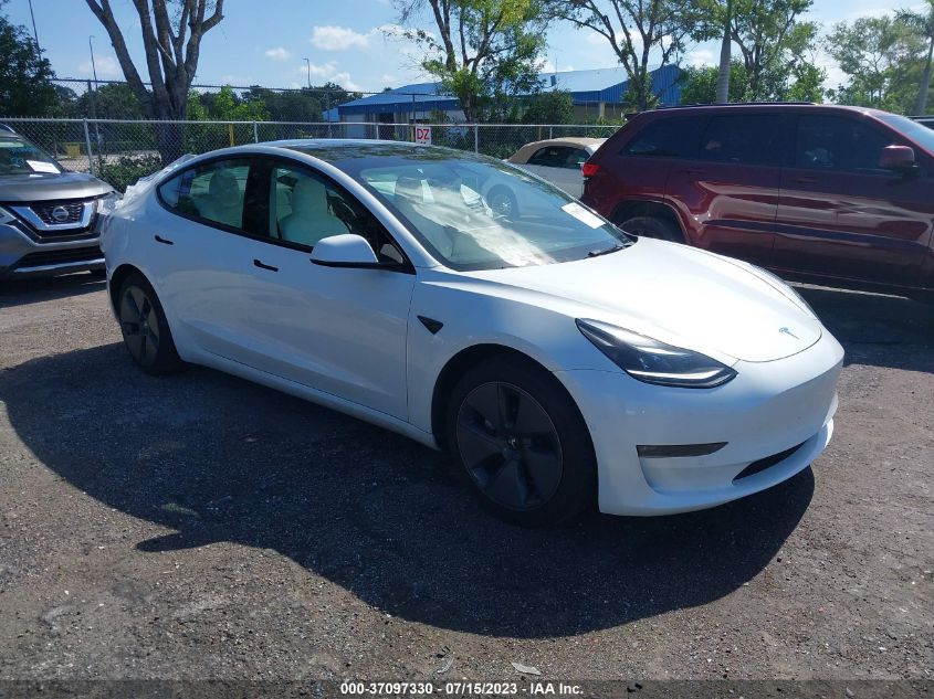 2022 TESLA MODEL 3 - 5YJ3E1EB5NF101364