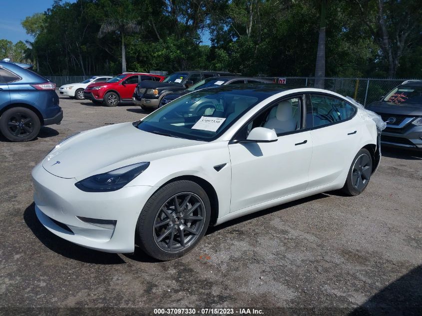 2022 TESLA MODEL 3 - 5YJ3E1EB5NF101364