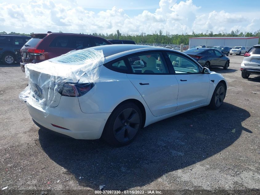 2022 TESLA MODEL 3 - 5YJ3E1EB5NF101364