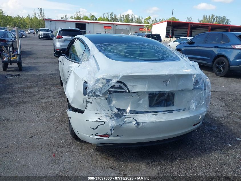 2022 TESLA MODEL 3 - 5YJ3E1EB5NF101364