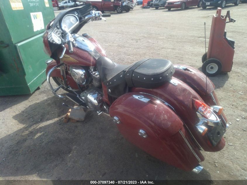 2016 INDIAN MOTORCYCLE CO. CHIEFTAIN - 56KTCAAA4G3332852
