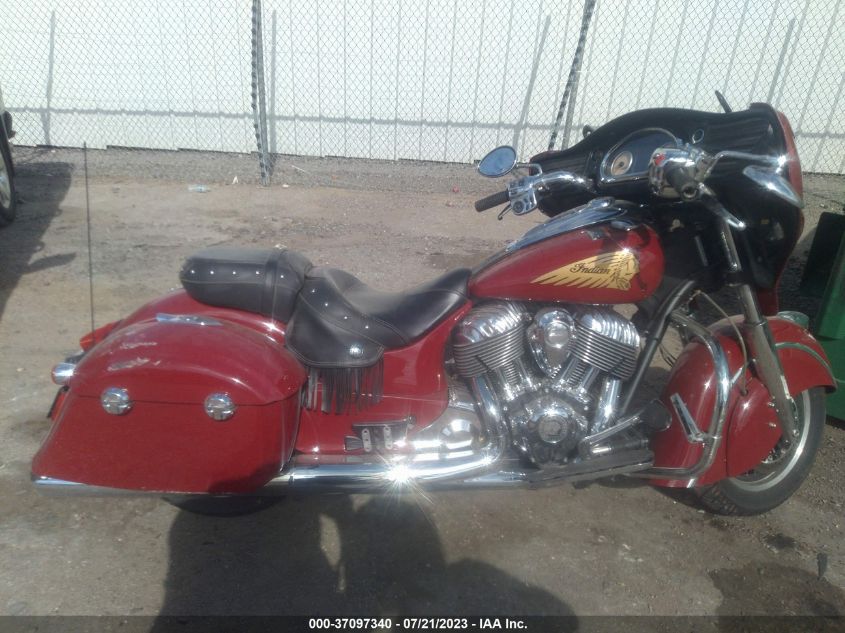 2016 INDIAN MOTORCYCLE CO. CHIEFTAIN - 56KTCAAA4G3332852