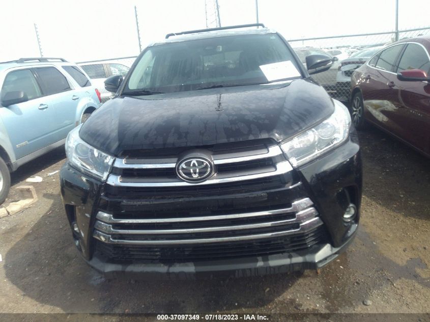 2019 TOYOTA HIGHLANDER LIMITED - 5TDYZRFH5KS346717