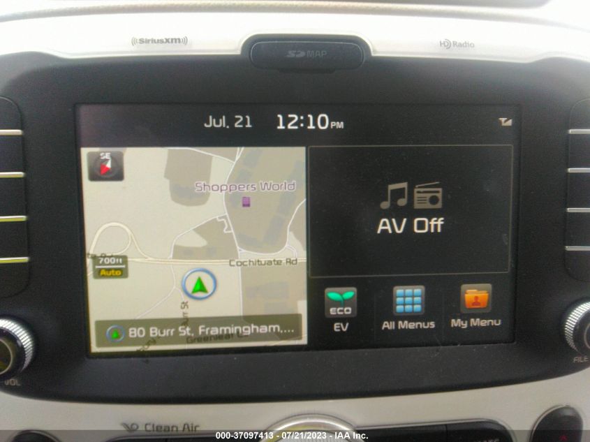 2017 KIA SOUL EV KNDJX3AE3H7023223
