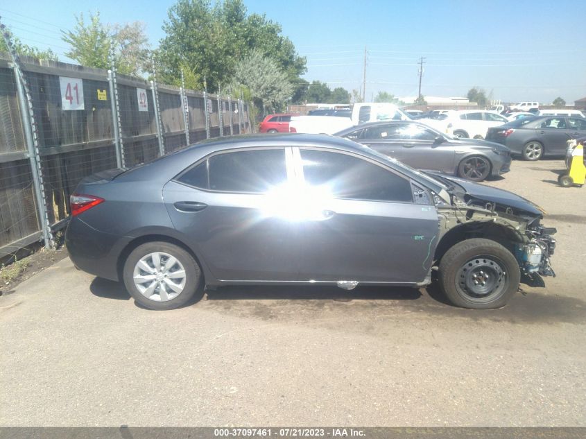 2016 TOYOTA COROLLA L/LE/S/S PLUS/LE PLUS - 2T1BURHEXGC599961