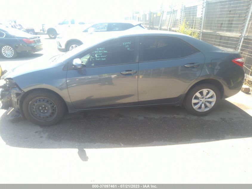 2016 TOYOTA COROLLA L/LE/S/S PLUS/LE PLUS - 2T1BURHEXGC599961