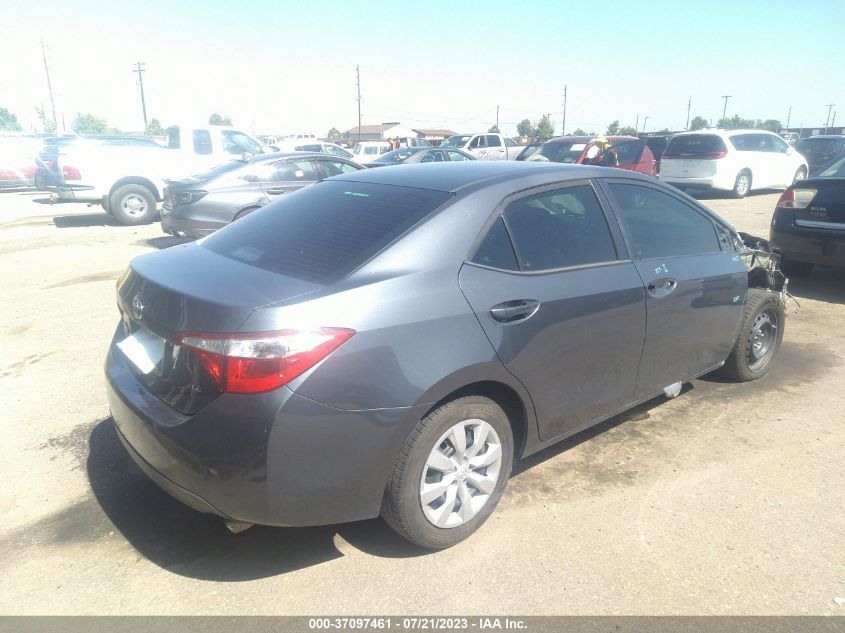 2016 TOYOTA COROLLA L/LE/S/S PLUS/LE PLUS - 2T1BURHEXGC599961