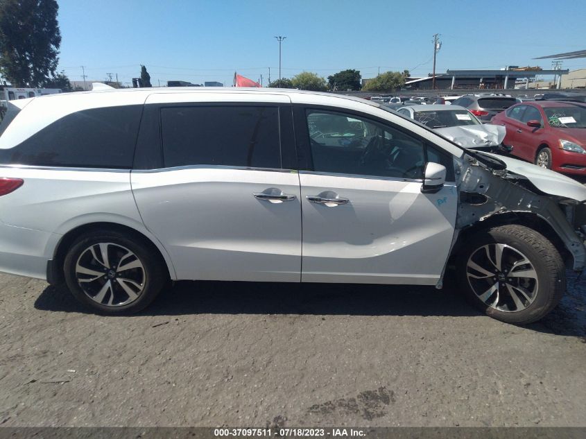 2018 HONDA ODYSSEY ELITE - 5FNRL6H92JB065424