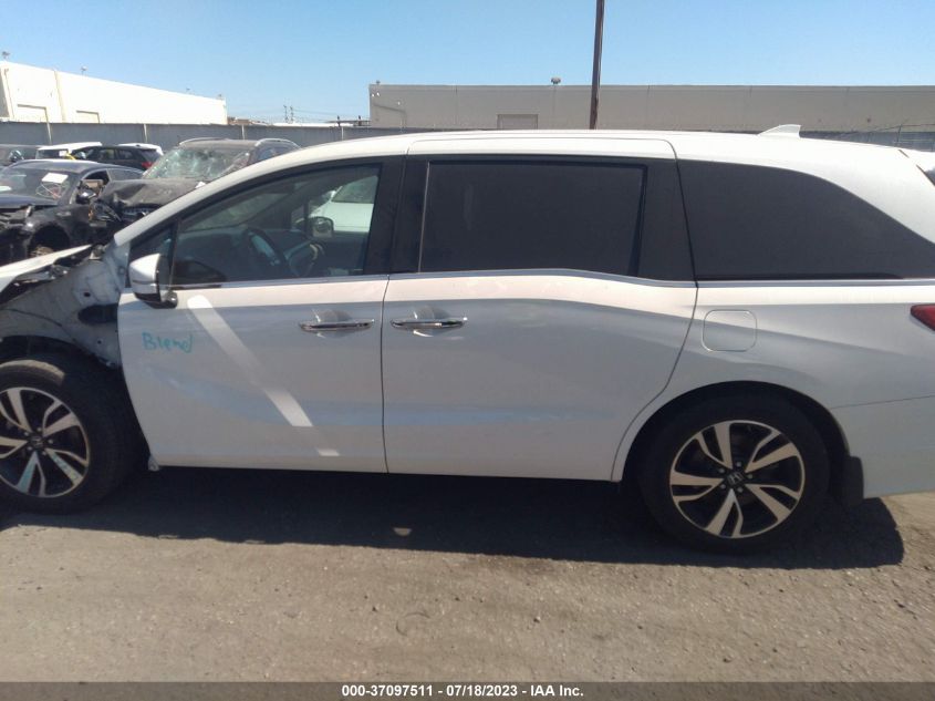 2018 HONDA ODYSSEY ELITE - 5FNRL6H92JB065424