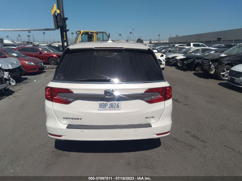 2018 HONDA ODYSSEY ELITE - 5FNRL6H92JB065424