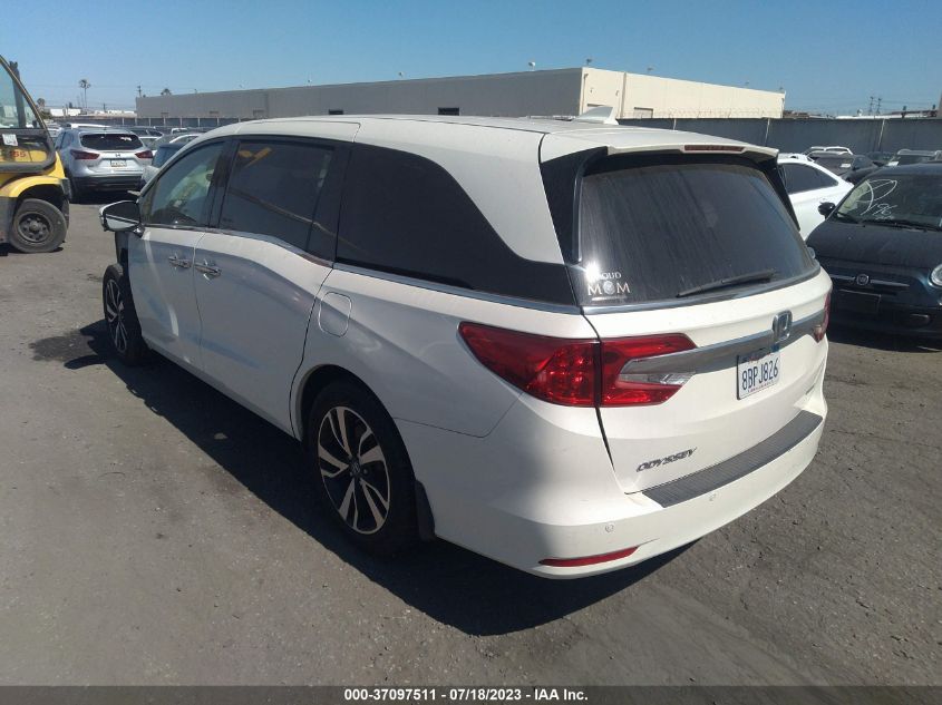 2018 HONDA ODYSSEY ELITE - 5FNRL6H92JB065424