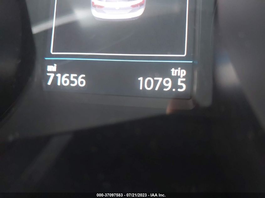2019 VOLKSWAGEN TIGUAN SE/SEL/SEL R-LINE JET-BLA - 3VV3B7AX0KM111290