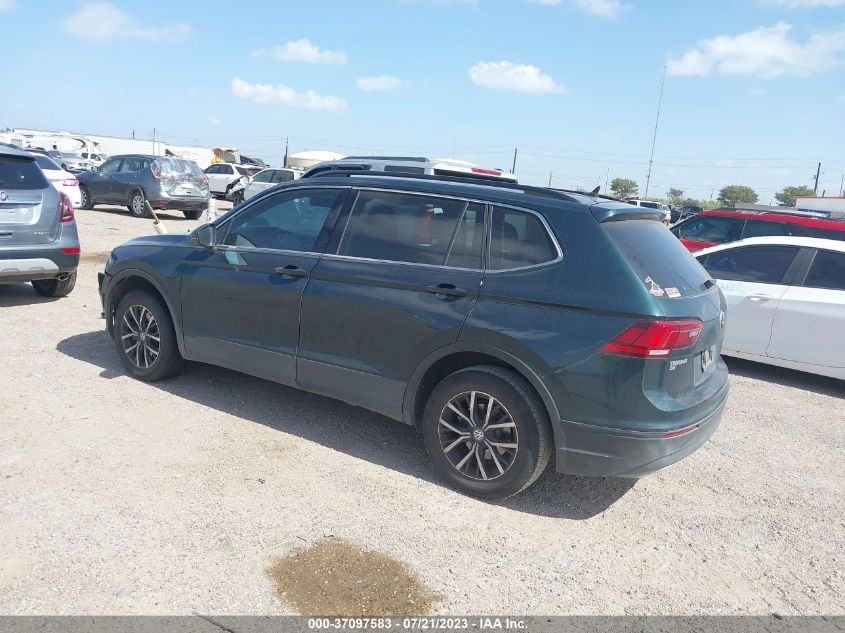 2019 VOLKSWAGEN TIGUAN SE/SEL/SEL R-LINE JET-BLA - 3VV3B7AX0KM111290