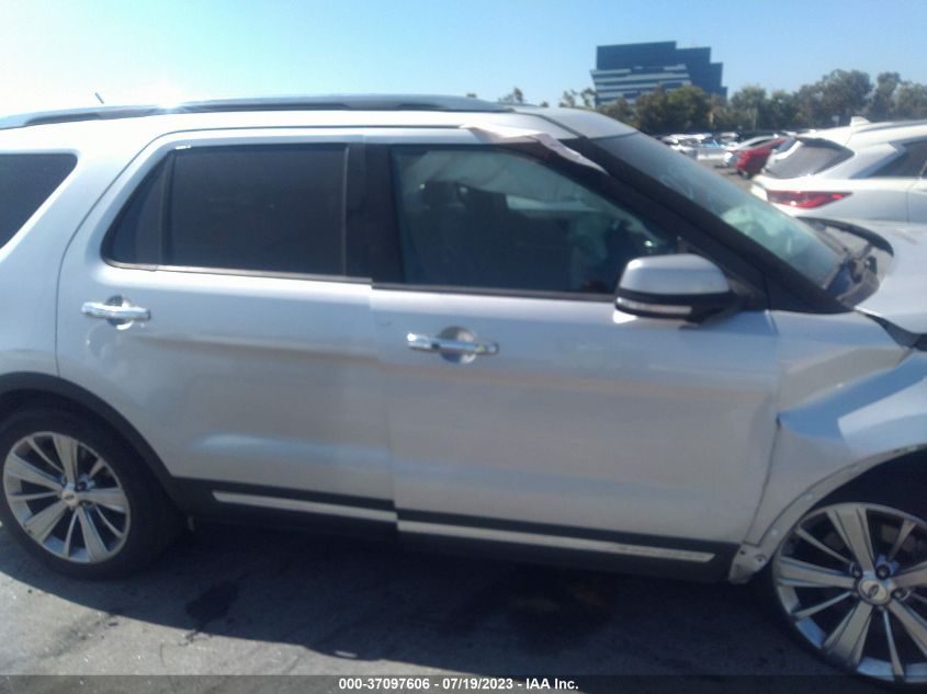 2018 FORD EXPLORER LIMITED - 1FM5K8F86JGA28367