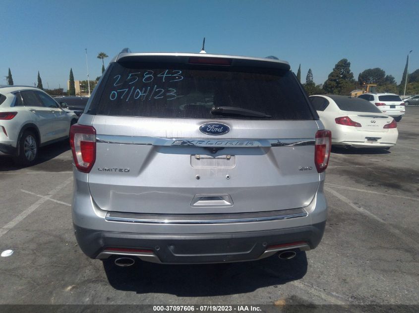 2018 FORD EXPLORER LIMITED - 1FM5K8F86JGA28367