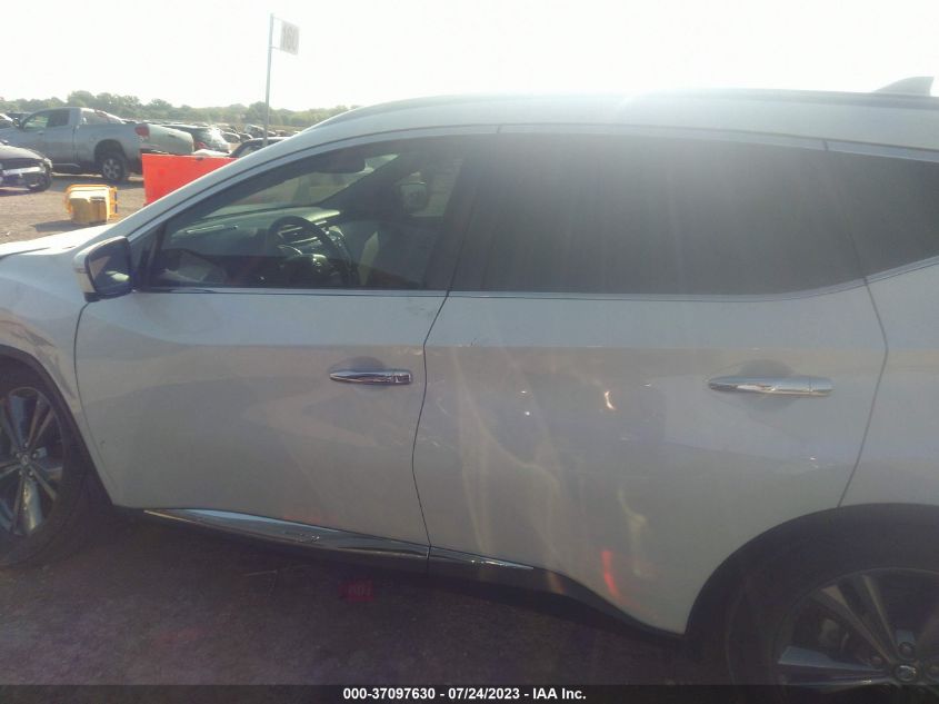 2019 NISSAN MURANO PLATINUM - 5N1AZ2MJ4KN125609