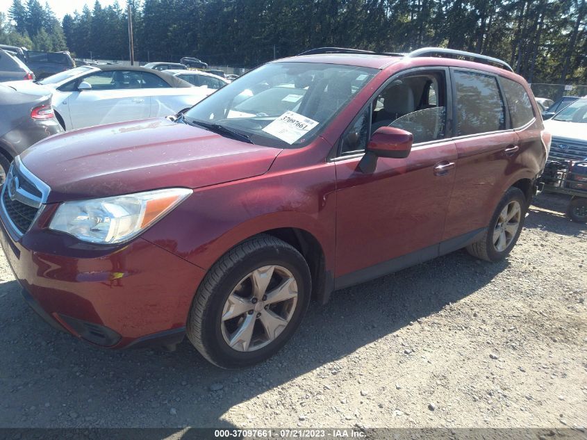 2015 SUBARU FORESTER 2.5I PREMIUM - JF2SJAFC1FH419743