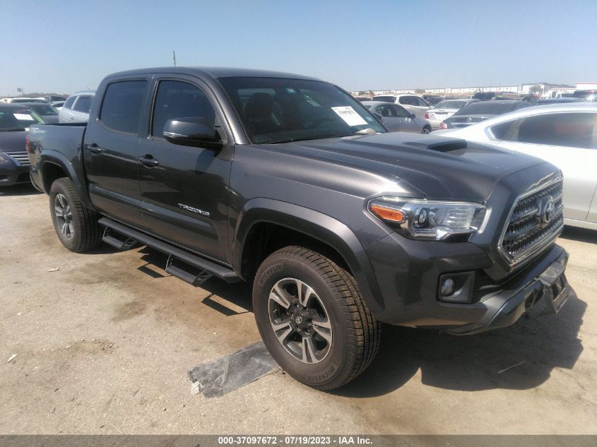 2017 TOYOTA TACOMA DBL CAB/SR5/TRD SPORT/OR - 5TFAZ5CNXHX036828