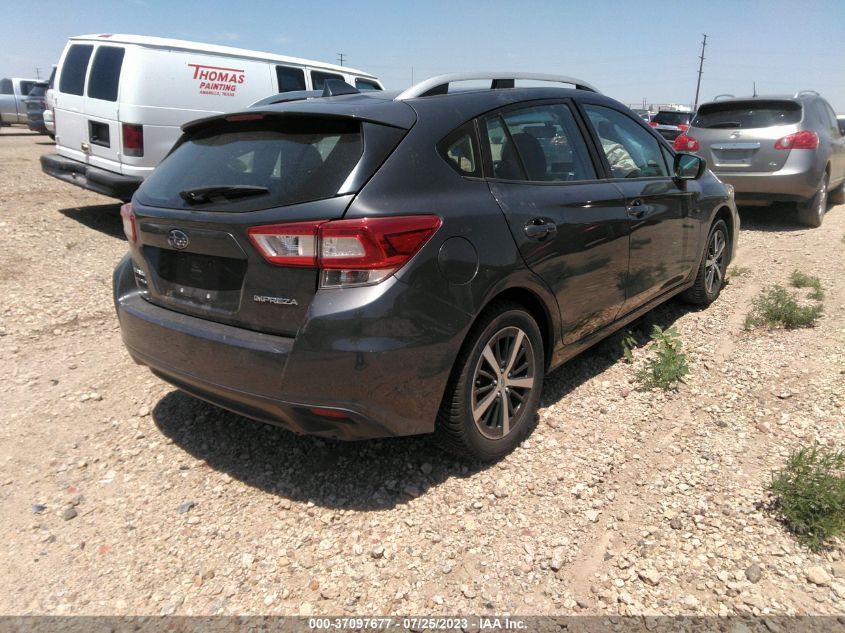 2019 SUBARU IMPREZA PREMIUM - 4S3GTAD61K3717325