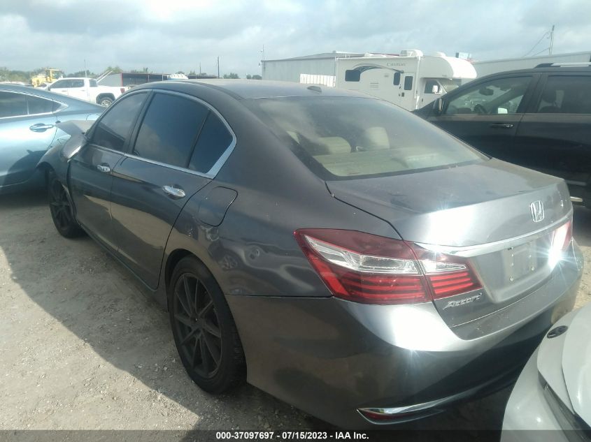 2016 HONDA ACCORD SEDAN EX - 1HGCR2F7XGA021110