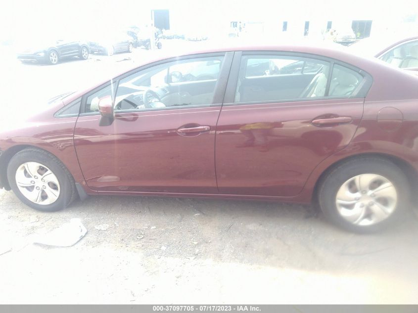 2015 HONDA CIVIC SEDAN LX - 2HGFB2F58FH562396