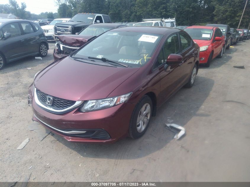 2015 HONDA CIVIC SEDAN LX - 2HGFB2F58FH562396